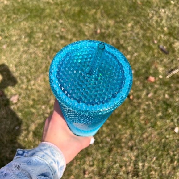 💫NWT STARBUCKS TEAL BLUE TUMBLER - Picture 3 of 3